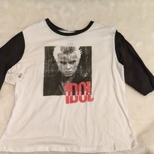 Billy Idol Vintage Inspired Retro T Shirt